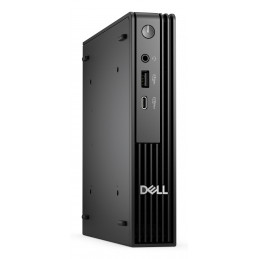 DELL Pro QCM1250 Intel® Core™ i3 i3-14100T 8 GB DDR5-SDRAM 512 GB SSD Windows 11 Pro Micro PC Mini PC musta