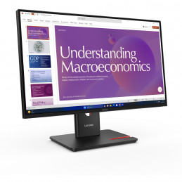 Lenovo ThinkVision T24D-40 LED display 60,5 cm (23.8") 1920 x 1080 pikseliä Full HD LCD musta