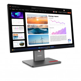 Lenovo ThinkVision P24Q-40 LED display 60,5 cm (23.8") 2560 x 1440 pikseliä Quad HD LCD musta