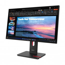 Lenovo ThinkVision T27QD-40 LED display 68,6 cm (27") 2560 x 1440 pikseliä Wide Quad HD musta