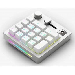 Keychron GMMK Numpad näppäimistö Koti  Toimisto USB + RF Wireless + Bluetooth Valkoinen