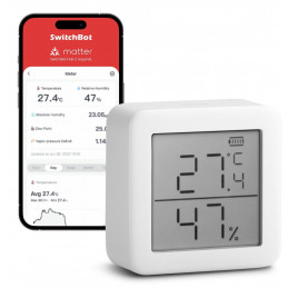 SwitchBot Meter Valkoinen Akku