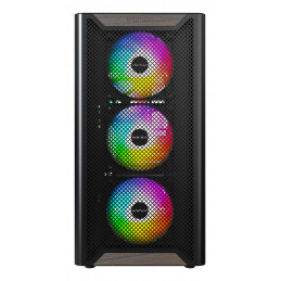 Montech XR Wood Midi Tower musta