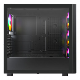Montech XR Wood Midi Tower musta