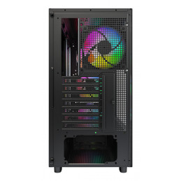 Montech XR Wood Midi Tower musta