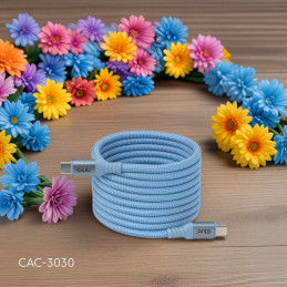 CLUB3D CAC-3030 USB-kaapeli 2 m USB C Sininen