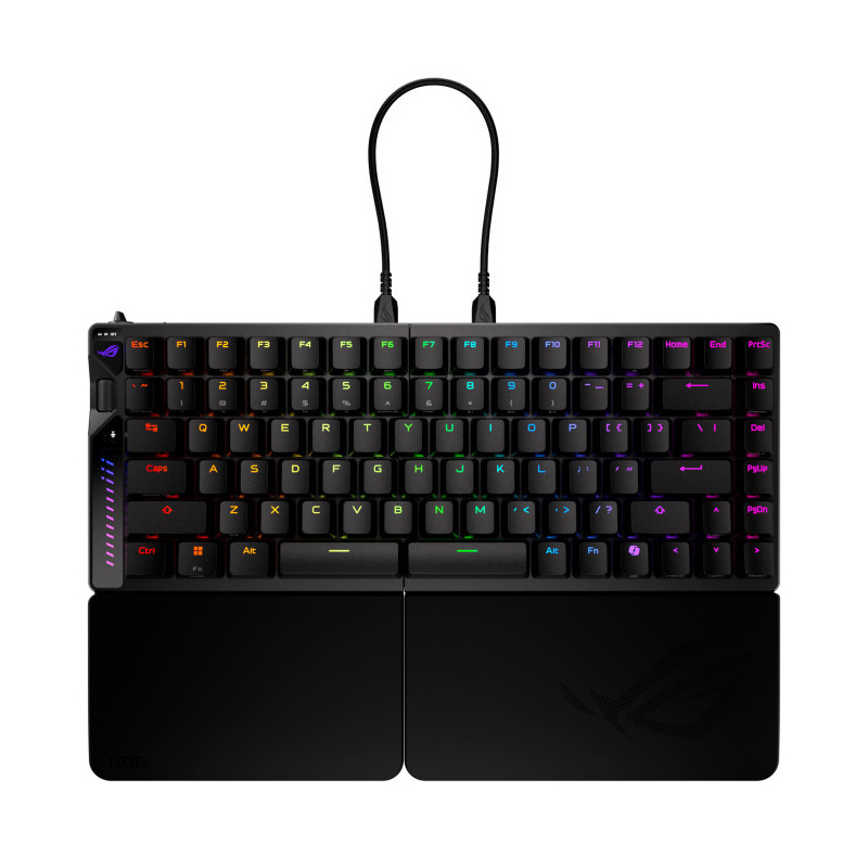 ASUS ROG Falcata näppäimistö Pelaaminen USB + RF Wireless + Bluetooth musta