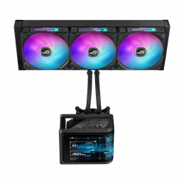 ASUS ROG Ryuo IV SLC 360 ARGB Suoritin All-in-one-nesteenjäähdytin 12 cm musta