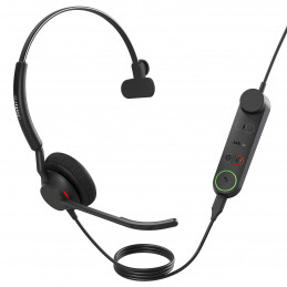 Jabra 5093-299-2259 Kuulokkeet Langallinen Pääpanta Toimisto puhelukeskus USB Type-C musta