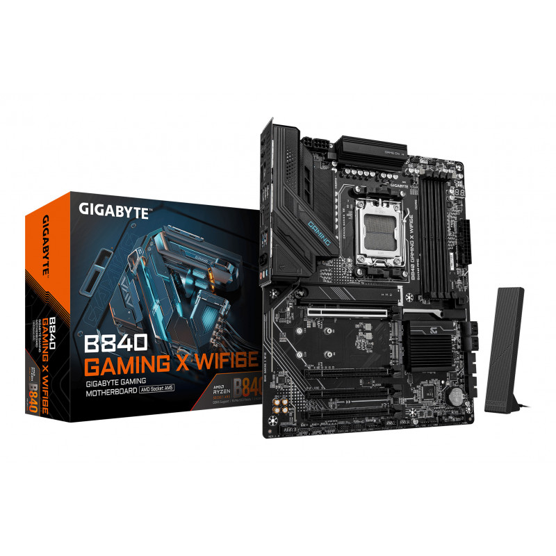 GIGABYTE B840 GAMING X WIFI6E AMD B840 Pistoke AM5 ATX