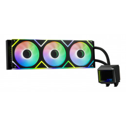 XPG LEVANTE II 360 Suoritin All-in-one-nesteenjäähdytin 12 cm musta
