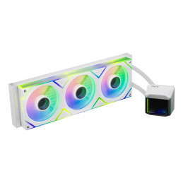 XPG LEVANTE II 360 Suoritin All-in-one-nesteenjäähdytin 12 cm Valkoinen