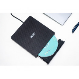 Acer Portable DVD Writer AXD001 levyasemat DVD±RW musta