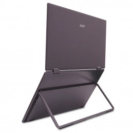 Acer PD163Qbmiuux tietokoneen litteä näyttö 39,6 cm (15.6") 1920 x 1080 pikseliä Double Full HD LED Harmaa
