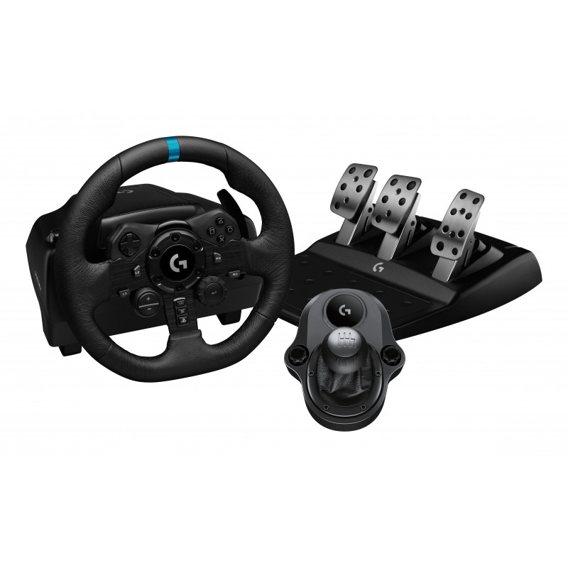 Logitech G G923 SE musta USB 2.0 Ohjauspyörä + polkimet + ohjain PC, PlayStation 4, PlayStation 5