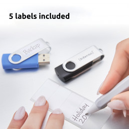 Intenso USB Flash Drive Office Line 3543595 3.2 5St. Multipack - 64 GB USB-muisti USB A-tyyppi 3.2 Gen 1 (3.1 Gen 1) Monivärinen
