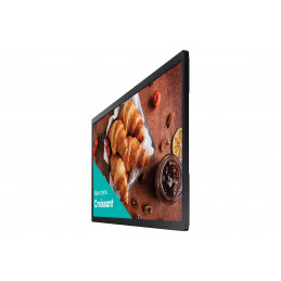 Samsung QB24C Digitaalinen litteä infotaulu 61 cm (24") LED Wi-Fi 250 cd m² Full HD musta Sisäänrakennettu prosessori Tizen 16 7