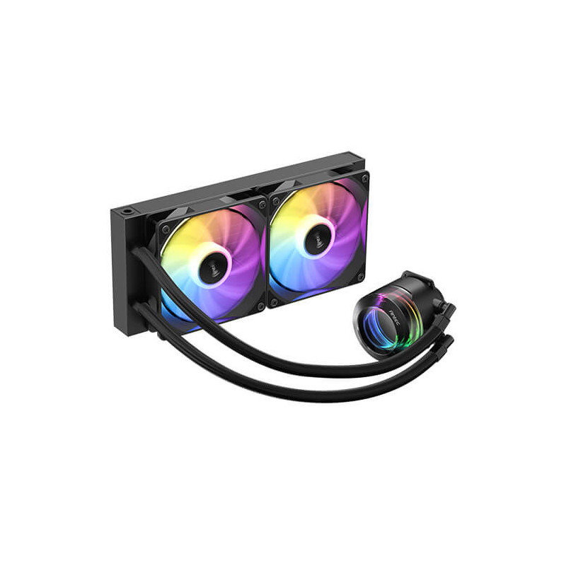 Antec Vortex Lum 240 ARGB Suoritin Nestejäähdytyspakkaus 12 cm musta