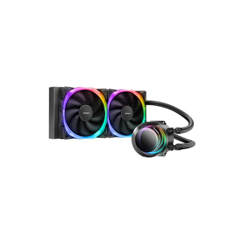 Antec VORTEX 240 ARGB Suoritin All-in-one-nesteenjäähdytin musta