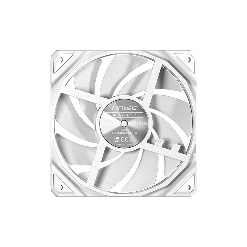 Antec Nova Tietokonekotelo Tuuletin 12 cm Valkoinen 1 kpl