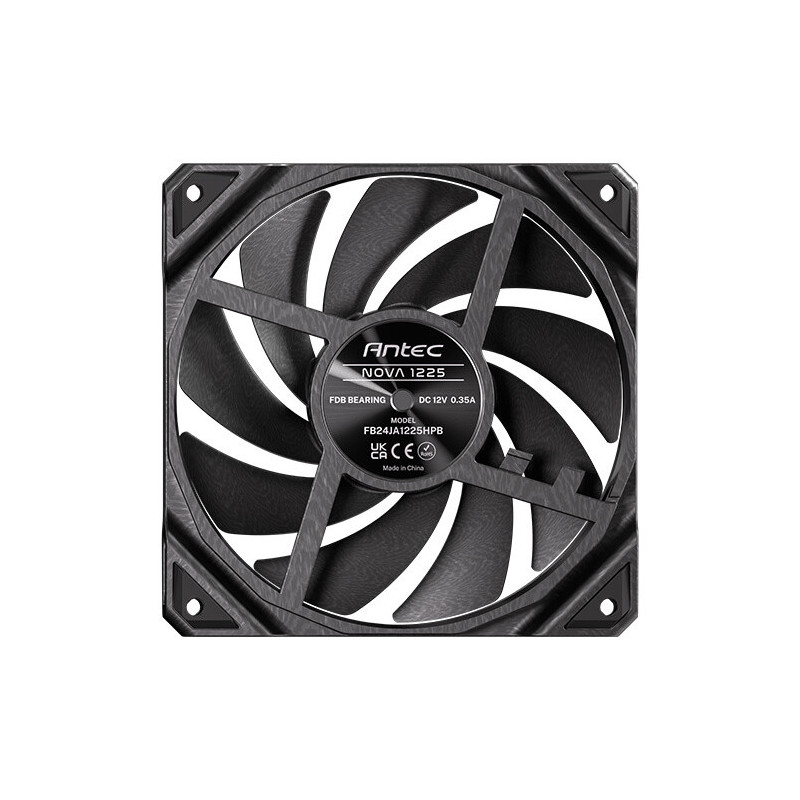 Antec Nova Tietokonekotelo Tuuletin 12 cm musta 1 kpl