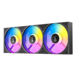 Antec 0-761345-40048-0 Tietokoneen jäähdytysjärjestelmä Tietokonekotelo Tuuletin 12 cm musta 3 kpl