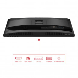 AOC E4 24E4CV tietokoneen litteä näyttö 60,5 cm (23.8") 1920 x 1080 pikseliä Full HD LED musta