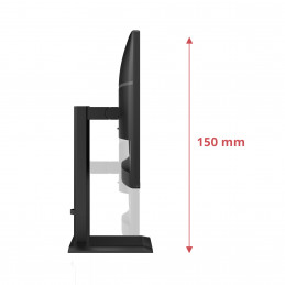 AOC E4 Q27E4CV tietokoneen litteä näyttö 68,6 cm (27") 2560 x 1440 pikseliä Quad HD LED musta