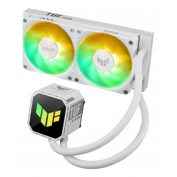 ASUS TUF GAMING LC III 240 ARGB WHT Suoritin All-in-one-nesteenjäähdytin 12 cm Valkoinen