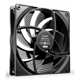 be quiet! Pure Wings 3 140 mm PWM high-speed Triple Pack Tietokonekotelo Tuuletin 14 cm musta 3 kpl