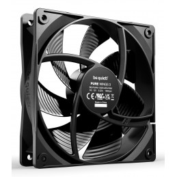 be quiet! Pure Wings 3 120 mm PWM Triple Pack Tietokonekotelo Tuuletin 12 cm musta 3 kpl