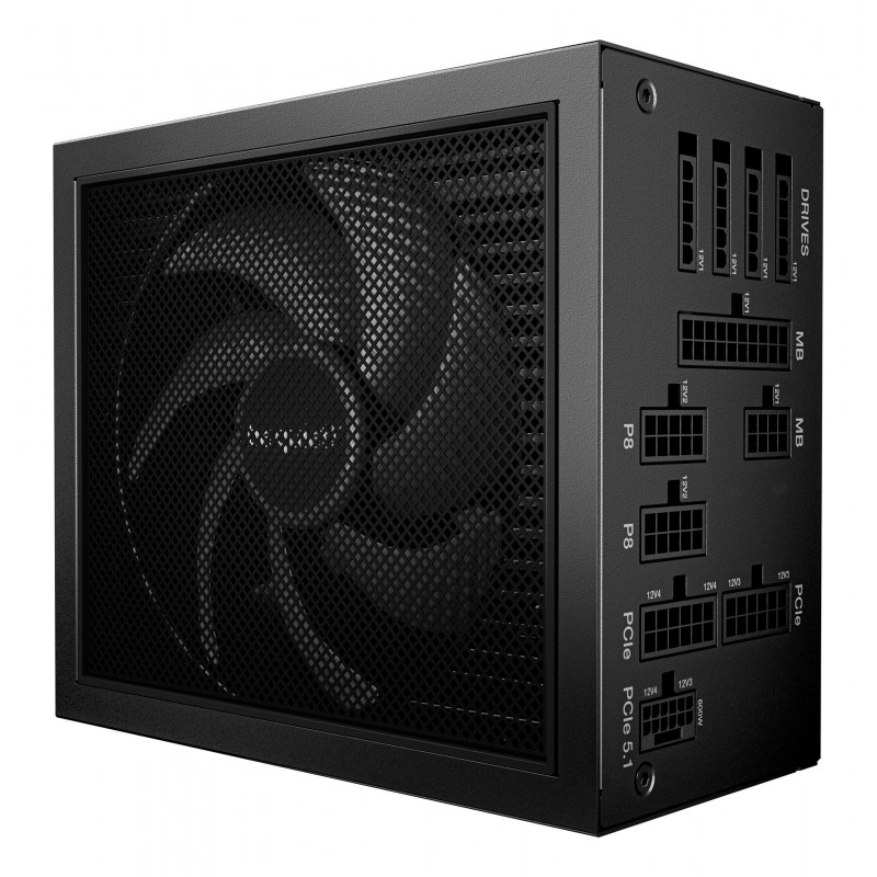be quiet! Dark Power 14 850 W - 80 Plus Titanium virtalähdeyksikkö 20+4 pin ATX ATX musta