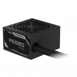 GIGABYTE P650G PCIE 5.1 virtalähdeyksikkö 650 W 20+4 pin ATX ATX musta