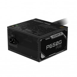 GIGABYTE P650G PCIE 5.1 virtalähdeyksikkö 650 W 20+4 pin ATX ATX musta