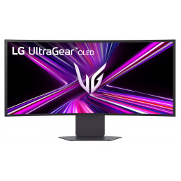 LG 34GX900A-B tietokoneen litteä näyttö 86,4 cm (34") 3440 x 1440 pikseliä Wide Quad HD OLED musta