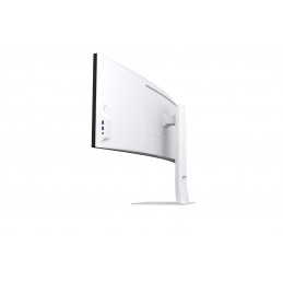 LG 49U950A-W tietokoneen litteä näyttö 124,5 cm (49") 5120 x 1440 pikseliä Dual QHD LED musta, Valkoinen