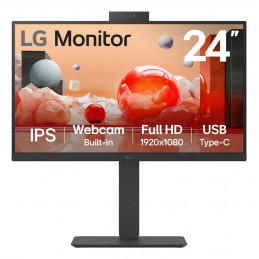 LG 24BA850-B tietokoneen litteä näyttö 60,5 cm (23.8") 1920 x 1080 pikseliä Full HD musta