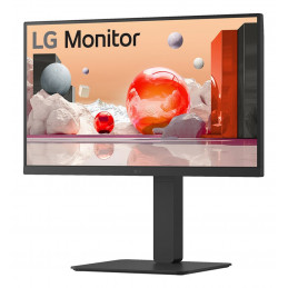 LG 24BA850-B tietokoneen litteä näyttö 60,5 cm (23.8") 1920 x 1080 pikseliä Full HD musta