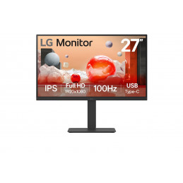 LG 27BA750-B tietokoneen litteä näyttö 68,6 cm (27") 1920 x 1080 pikseliä Full HD LCD musta