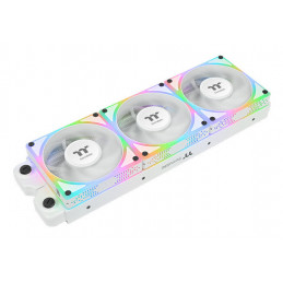 Thermaltake CL-F211-PL12SW-A Tietokoneen jäähdytysjärjestelmä Tietokonekotelo Tuuletin 12 cm Valkoinen 3 kpl