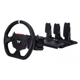 Thermaltake G6 Direct Drive Racing musta USB Ohjauspyörä + polkimet PC