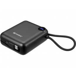 Sandberg 421-26 akku- ja paristolaturi Litium polymeeri (LiPo) 10000 mAh musta