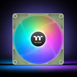 Thermaltake Matcha Green CT120 Tietokonekotelo Tuuletin 12 cm Harmaa 2 kpl