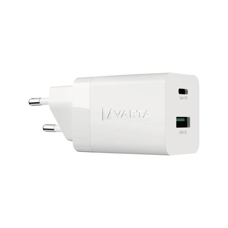 Varta 57955 101 111 mobiililaitteen laturi Universaali Valkoinen AC Pikalataus Sisätila