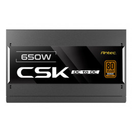 Antec CSK650DC EC virtalähdeyksikkö 650 W 20+4 pin ATX ATX musta