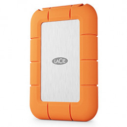LaCie STND2000400 ulkoinen SSD Thunderbolt-teknologia 2 TB USB Type-C USB4 Gen 3x2 Oranssi, Ruostumaton teräs