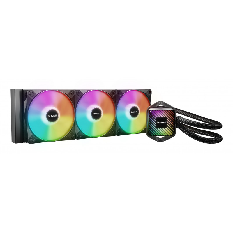 be quiet! PURE LOOP 3 LX Suoritin All-in-one-nesteenjäähdytin 12 cm musta 1 kpl