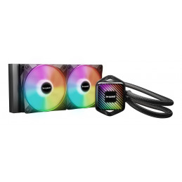 be quiet! PURE LOOP 3 LX Suoritin All-in-one-nesteenjäähdytin 12 cm musta 1 kpl