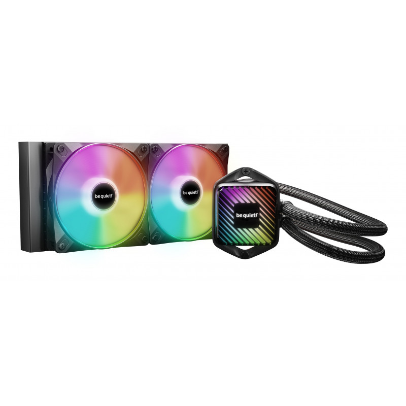 be quiet! PURE LOOP 3 LX Suoritin All-in-one-nesteenjäähdytin 12 cm musta 1 kpl
