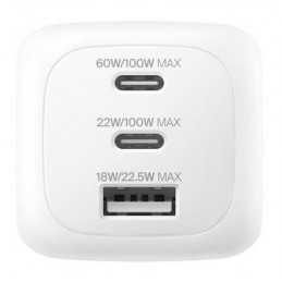Belkin WCH016hqWH Universaali Valkoinen AC Pikalataus Sisätila